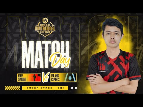 Army Geniuses vs Polaris // GAMERS GALAXY: Invitational Series Thailand 2022