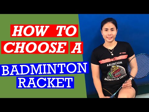 HOW TO CHOOSE YOUR BADMINTON RACKET- Choose a racket suited to your playing style #badminton #racket