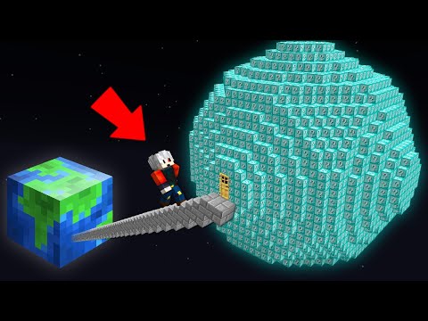 Space Planet Diamond Lucky Blocks - Minecraft