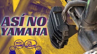 ASÍ NO YAMAHA | Problema y solución con soporte Regulador Voltaje XVS 650