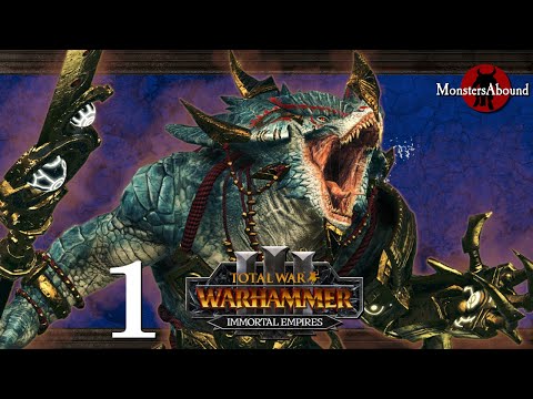 Total War: Warhammer 3 Immortal Empires Campaign - Last Defenders, Kroq-Gar #1