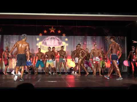 1st Round Comparisons – Men Sports Model Masters - WFF World Championship 2016