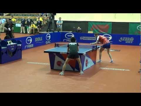 Czech Open 2012 Iveta Vacenovska - Liu Jia semifinále