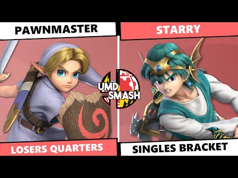 UMD Stampede - Bloom: Losers Quarters - Pawnmaster (Young Link) Vs STARRY (Hero, Snake) SSBU Singles