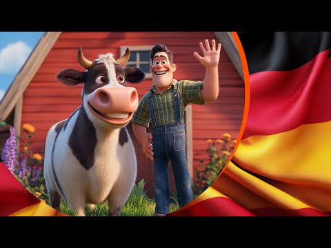 Ein Fröhlicher Tag auf dem Bauernhof / süße Tiere /  #kinderlieder #kindergarten #LiederFürKinder