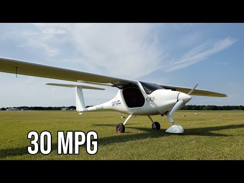 A 30 MPG Sport Plane - Pipistrel Sinus Motorglider
