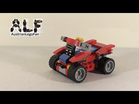 Vidéo LEGO Creator 31030 : Le kart rouge