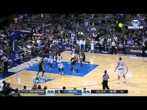 Dirk  Nowitzki's scoring highlights against the Spurs (25 points). Dec 26, 2013.