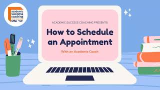 How to schedule an academic coaching appointment | Academic Success Coaching | UTSA