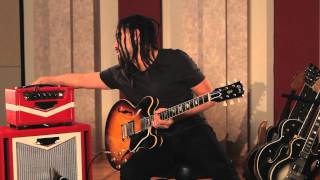 Video thumbnail for Nigel Hendroff - Scarlett 30 - ES-335 by Jackson Ampworks