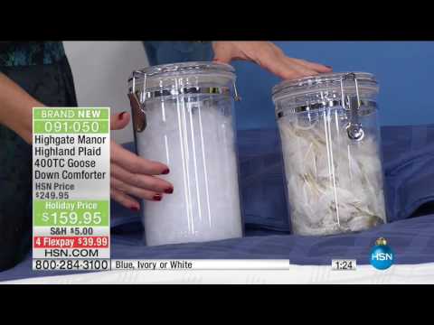 HSN | Highgate Manor Home / Concierge Collection Bedding 11.09.2016 - 02 AM