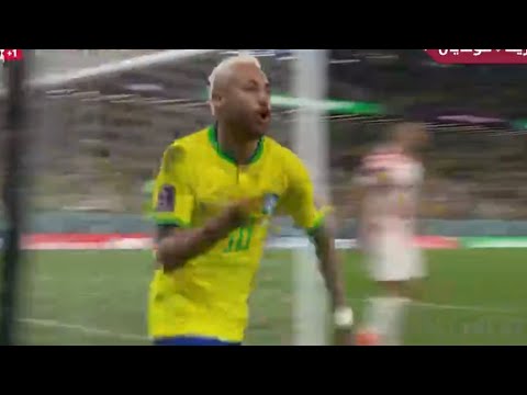 Brazi Vs Croatia | Arabic commentary | Neymar’s goal |QUATER FINAL| 