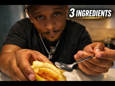 3-Ingredient Lemon Posset Brûlée 🍋 | Elegant Dessert That’s Shockingly Easy