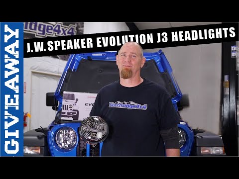 J.W. Speaker Evolution J3 Headlights Install - Jeep JT/JL
