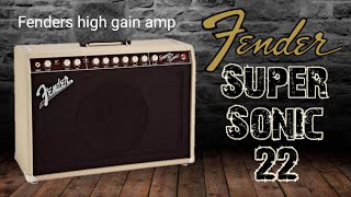 Video thumbnail for Fender Super-Sonic 22 Demo by Rich Bischoff