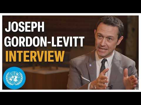 Video Thumbnail: J. Gordon-Levitt,  UN’s first Global Advocate for Human-centric Digital Governance | United Nations