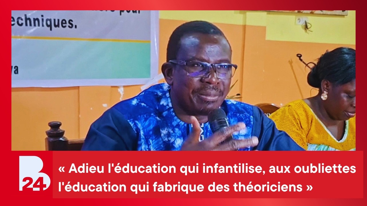 « Adieu l'éducation qui infantilise... », Pr Moumouni Zoungrana