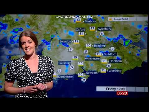 [HD] Alex Osbourne BBC ONE South Today weather April 21st 2023 - 60 fps