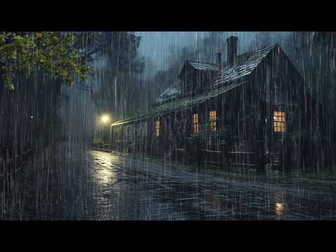 Sonido de Lluvia Relajante para Dormir en 3 Minutos - Lluvia y Truenos en Bosque, ASMR #186