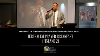 Yehudah Glick: Jerusalem Prayer Breakfast [Finland 2]