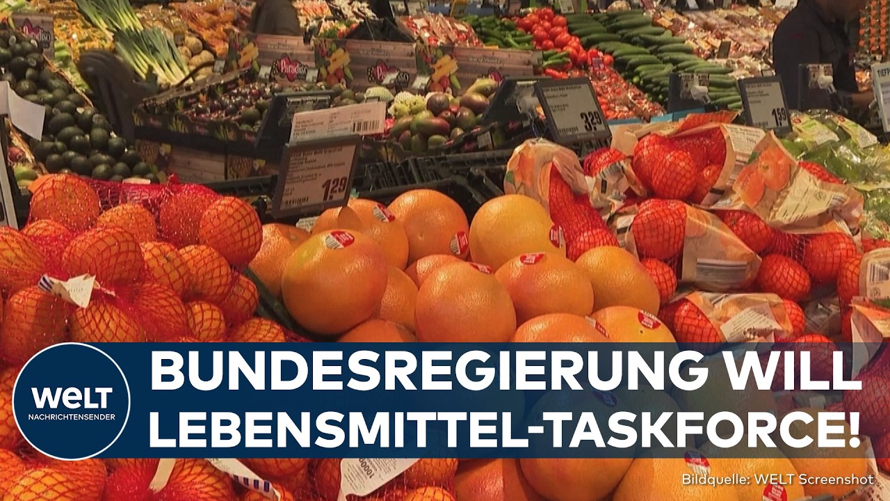 LEBENSMITTELPREISE IN DEUTSCHLAND: Bundesregierung plant wegen Irankrieg erste Entlastungen!
