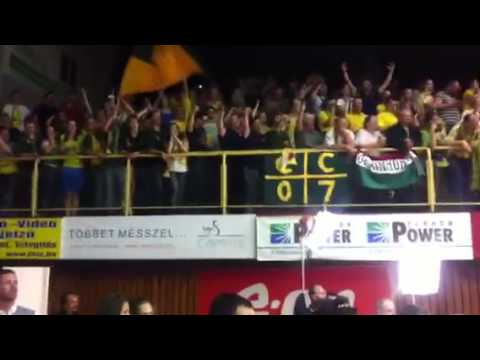 Pécs-Sopron Döntő 5. mérkőzés ünneplés (részlet) 2011.04.22.