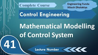 Mathematical Model of Control System: Differential Equation, Transfer Function & State Space Model