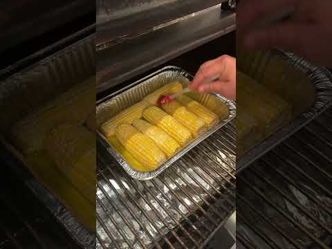 Smoked Butter Corn #corn #buttercorn #bbq