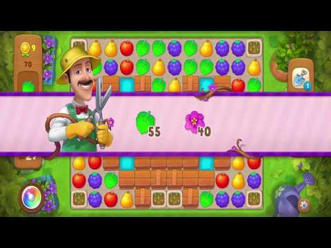 Gardenscapes: How to clear super hard level 70 walkthrough iOS-Android