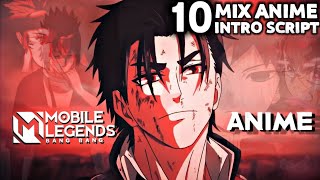 Top 10 Mix Anime Loading Intro Script In Mobile Le
