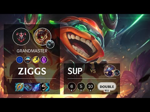 Ziggs Support vs Yuumi - EUW Grandmaster Patch 10.15