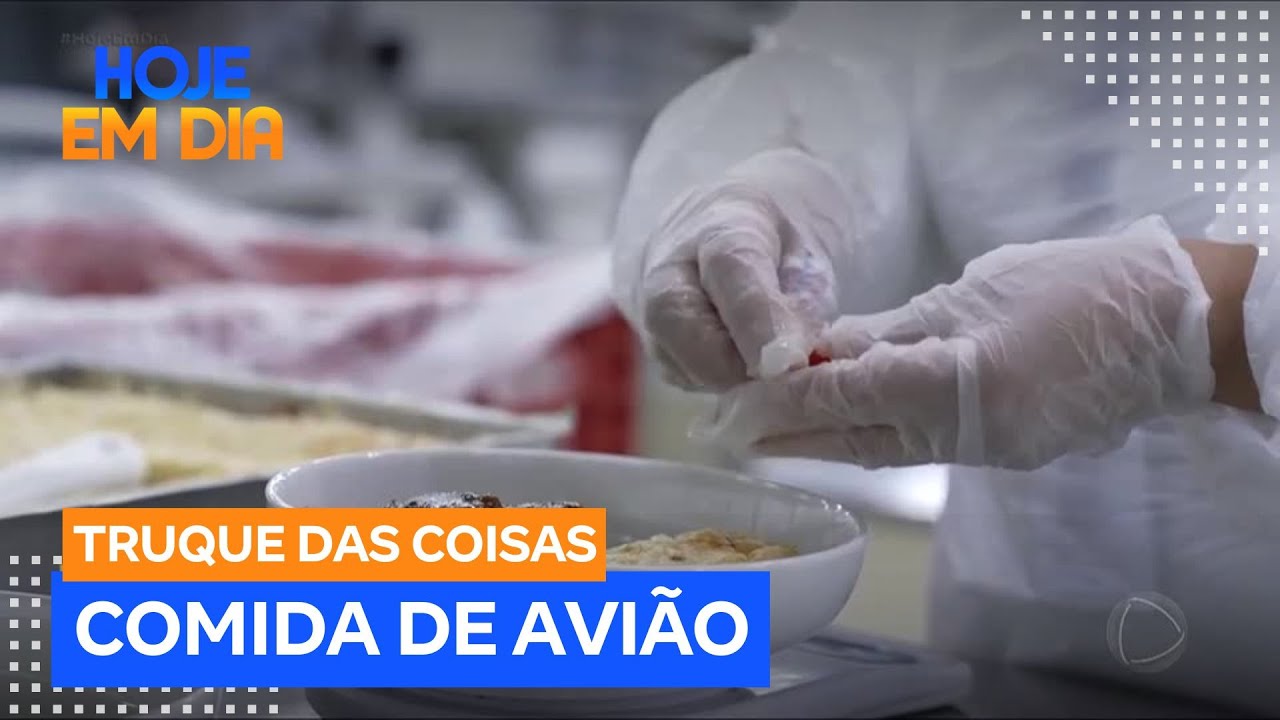 Truque das Coisas: Veja os bastidores de empresa que prepara comida de avião