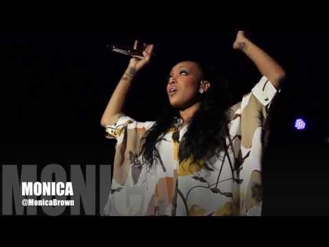 Monica at Shannon Brown's Wood-Star Music Festival pt 2