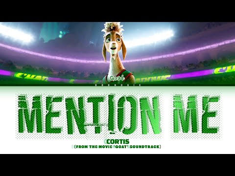 CORTIS 'Mention Me' Lyrics (From the Movie 'GOAT' Soundtrack)