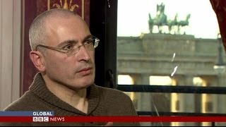 MIKHAIL KHODORKOVSKY ON PUSSY RIOT & OPPOSITION - BBC NEWS