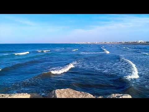 Relaxing waves - Sea sound - أجمل بحر 🌊