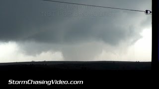 preview picture of video '4/8/2015 Medicine Lodge, KS Tornado and Golfball Size Hail'