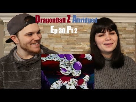DragonBall Z Abridged: Episode 30 Part 2 Reaction. Frieza Cut in Half