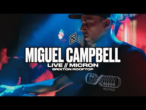 Miguel Campbell Live @ Micron, Brixton Rooftop | Skiddle
