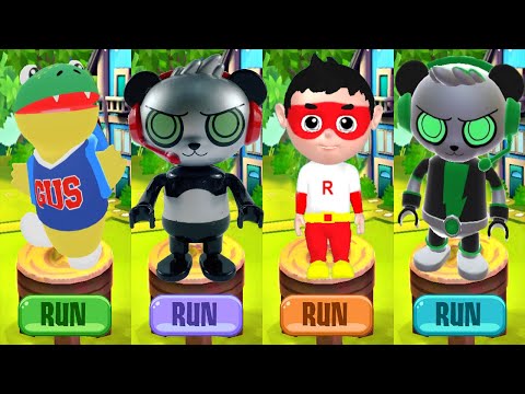 Tag With Super Ryan - Spy Robo Combo vs Gus vs Combo Panda Run GamePlay