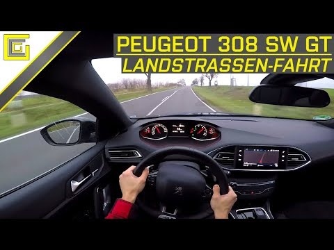 2019 PEUGEOT 308 SW GT - POV Landstraßenfahrt