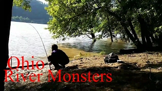 Ohio River Fishing 2017-2018 How To Catch Drum Fish (Sheep head) Ghetto Angler