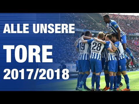 ALLE TORE DER SAISON - Hertha BSC - Berlin - 2018 #hahohe