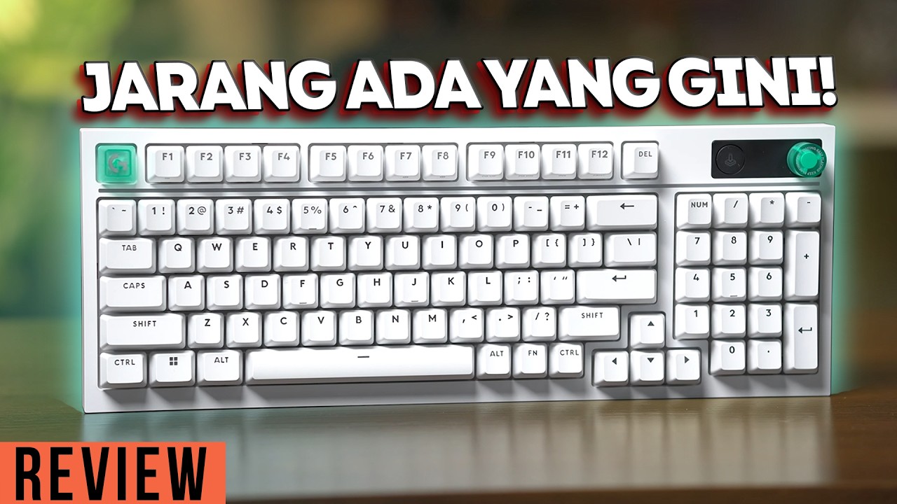 Logitech bikin Keyboard Full Size Murah? Review Logitech G316 X 98