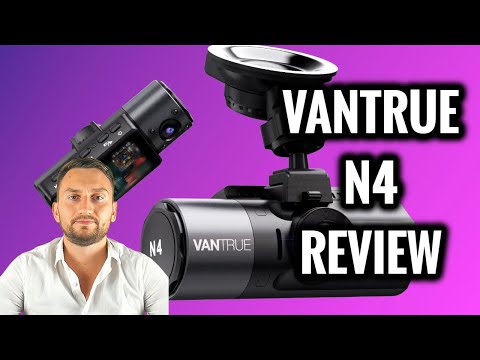 Vantrue New N4 Pro S 4K 3 Channel Dash Cam, Triple STARVIS 2 Dash Camera for Cars, 4K+1080P+2.5K Front and Rear Inside, HDR IR Night Vision, 24/7 Buffered Parking Mode, GPS, Wi-Fi, Support 1TB (RC18) video review thumbnail