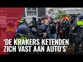 Krakers 'Hotel Mokum' door Mobiele Eenheid afgevoerd