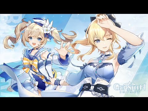 Outfit Teaser: Teyvat Style - Beachside Ballad (Perfect Extended Loop)