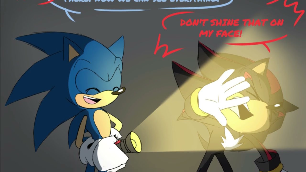 Hedgehogs in the Dark (Sonic and Shadow Comic Dub)