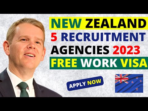 Urgent! New Zealand Top 5 Recruitment Agencies 2023 | Hiring Foreign Workers