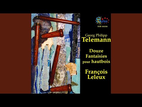 Douze fantaisies pour hautbois: No. 2 in A Minor